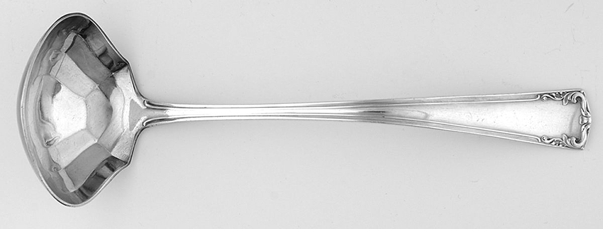 Lafayette (Silverplate, 1915) Solid Gravy Ladle by Alvin-1