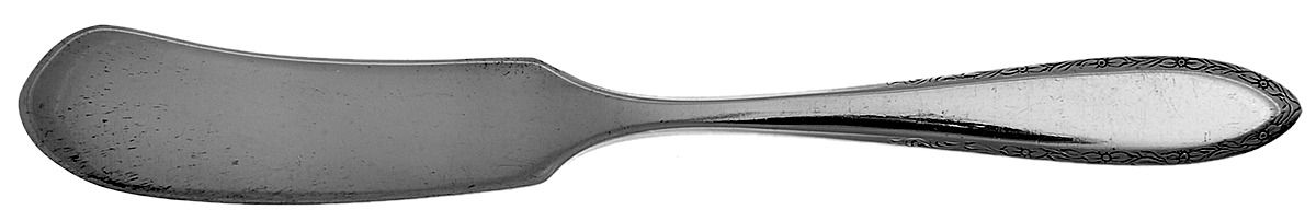 Lancaster (Silverplate, 1923) Flat Handle Butter Spreader by Alvin-1