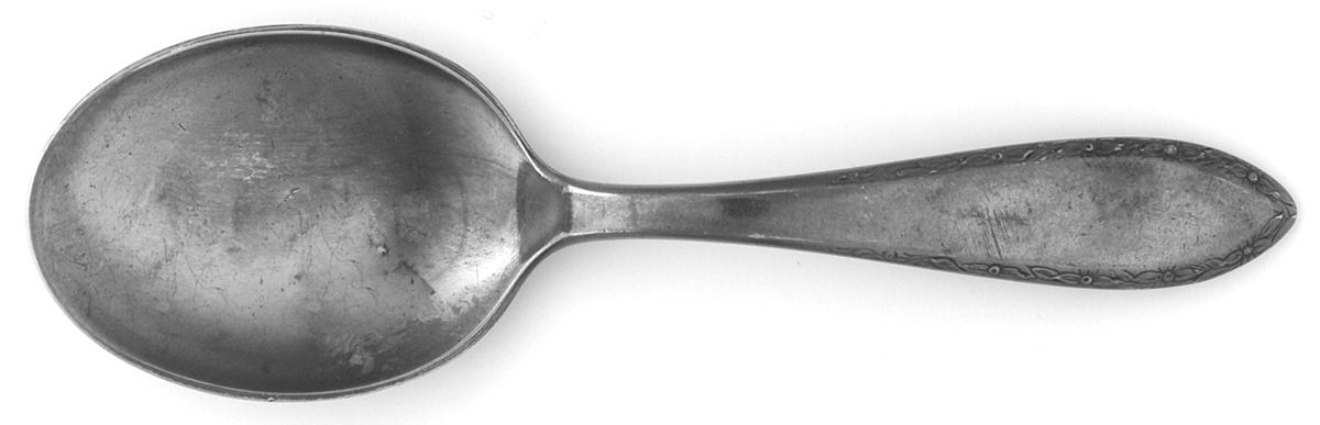 Lancaster (Silverplate, 1923) Straight Handle Baby Spoon by Alvin-1