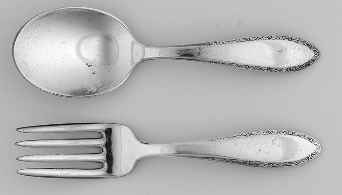 Lancaster (Silverplate, 1923) 2 Pc Baby Set (BF, BS) by Alvin-1