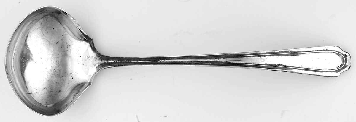 Lorna Doone (Sterling, 1925) Solid Gravy Ladle by Alvin-1