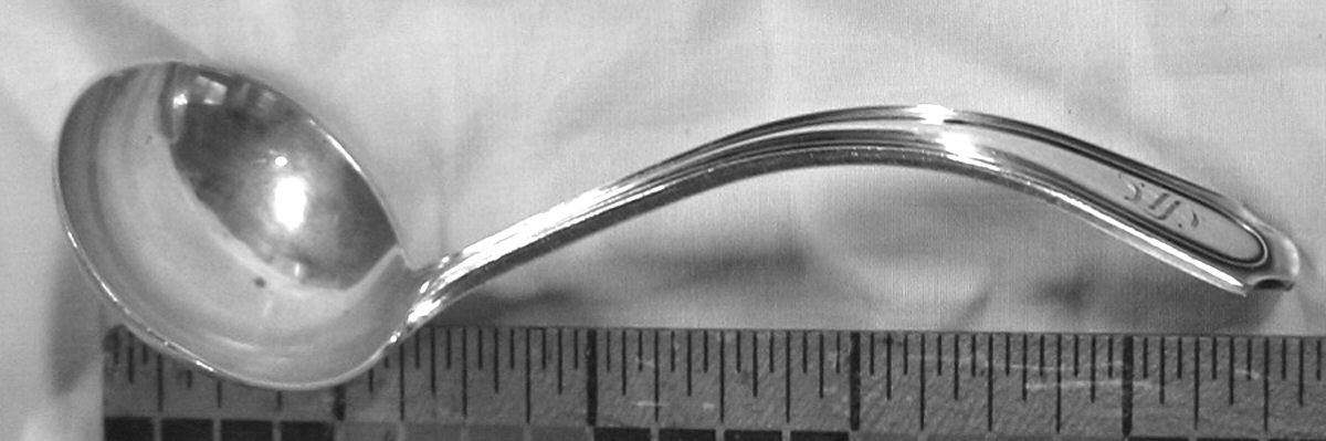 Lorna Doone (Sterling, 1925) Solid Piece Cream Ladle by Alvin-1