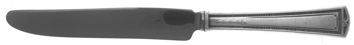 Luxor (Silverplate, 1924, No Monograms) New French Hollow Knife by Alvin-1