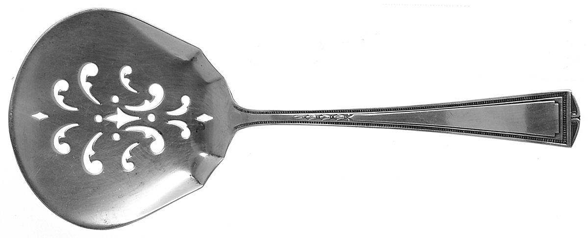 Luxor (Silverplate, 1924, No Monograms) Tomato Server, Solid Piece by Alvin-1