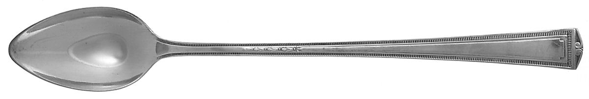 Luxor (Silverplate, 1924, No Monograms) Iced Tea Spoon by Alvin-1