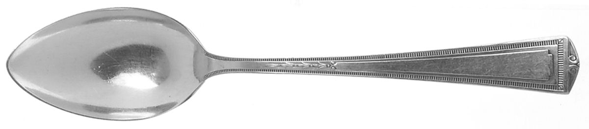 Luxor (Silverplate, 1924, No Monograms) Place/Oval Soup Spoon by Alvin-1
