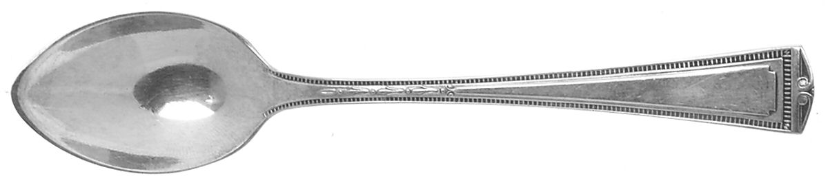 Luxor (Silverplate, 1924, No Monograms) Demitasse Spoon by Alvin-1