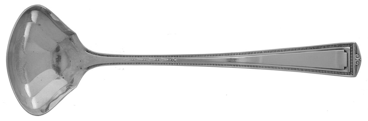Luxor (Silverplate, 1924, No Monograms) Solid Piece Cream Ladle by Alvin-1
