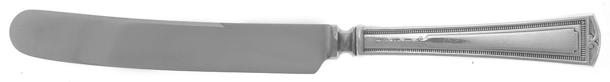 Luxor (Silverplate, 1924, No Monograms) Old French Hollow Knife with Bolster by Alvin-1