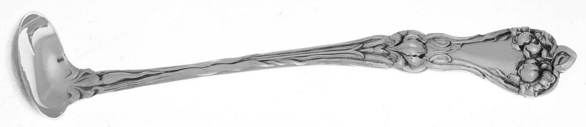Majestic (Sterling, 1900, No Monograms) Mustard Spoon by Alvin-1