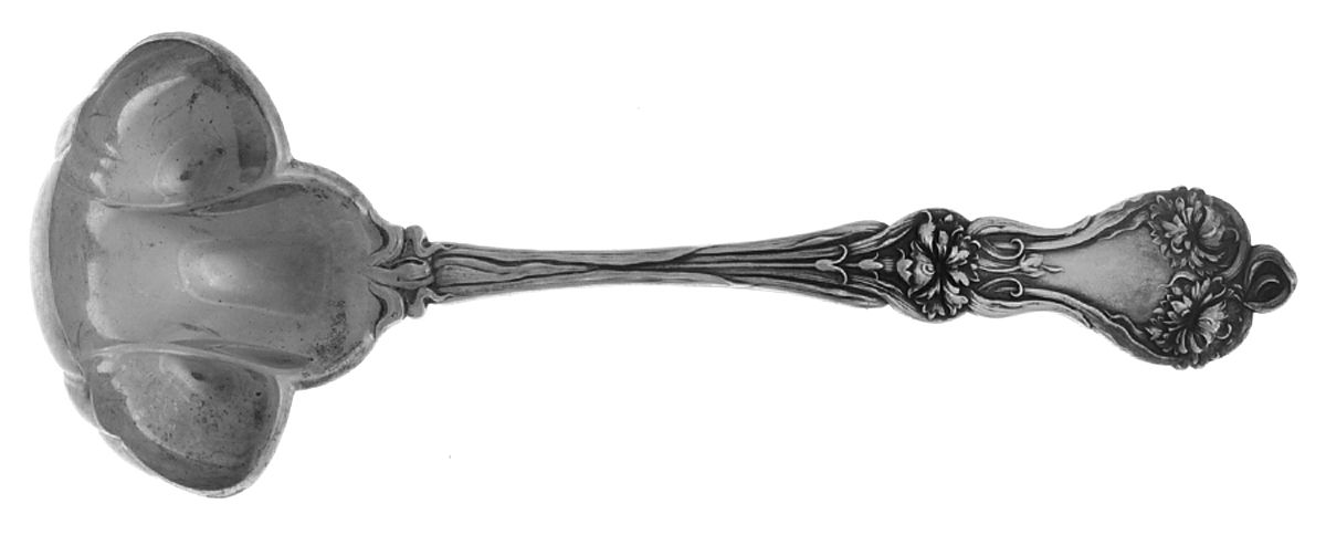 Majestic (Sterling, 1900, No Monograms) Solid Gravy Ladle by Alvin-1