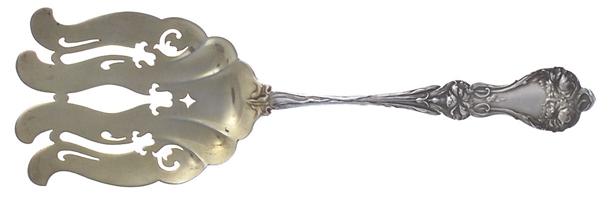 Majestic (Sterling, 1900, No Monograms) Solid Asparagus Server by Alvin-1