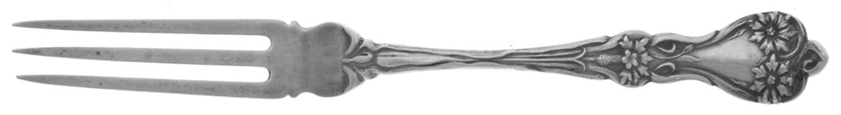 Majestic (Sterling, 1900, No Monograms) Strawberry Fork by Alvin-1