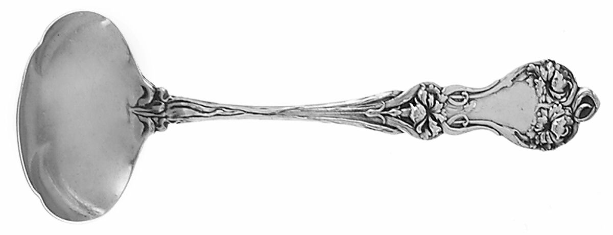 Majestic (Sterling, 1900, No Monograms) Solid Gravy Ladle by Alvin-1