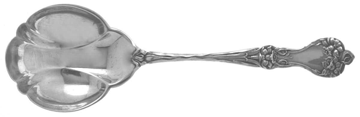 Majestic (Sterling, 1900, No Monograms) Preserve Spoon by Alvin-1