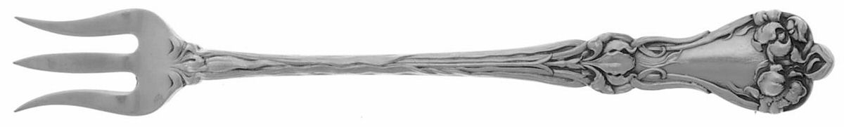 Majestic (Sterling, 1900, No Monograms) Cocktail/Seafood Fork by Alvin-1