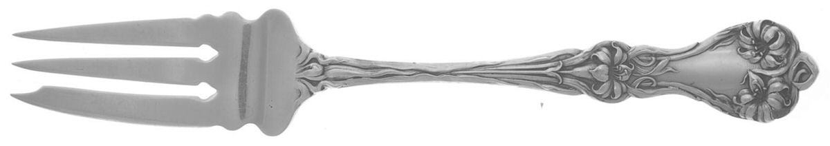 Majestic (Sterling, 1900, No Monograms) Individual Pie Fork by Alvin-1