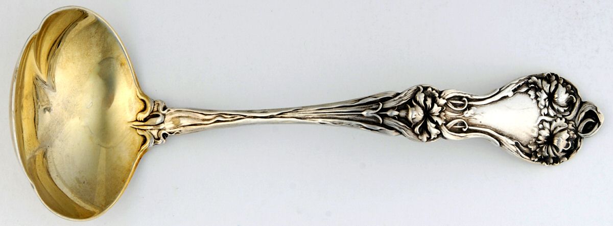 Majestic (Sterling, 1900, No Monograms) Solid Gravy Ladle by Alvin-1