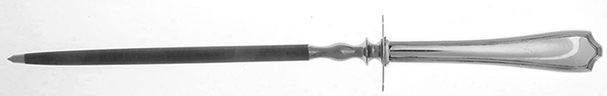 Maryland (Sterling, 1910) Large Steel Rod Knife Sharpener by Alvin-1