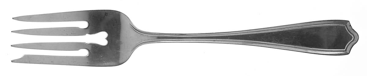 Maryland (Sterling, 1910) Large Individual Solid Fish/Salad Fork by Alvin-1