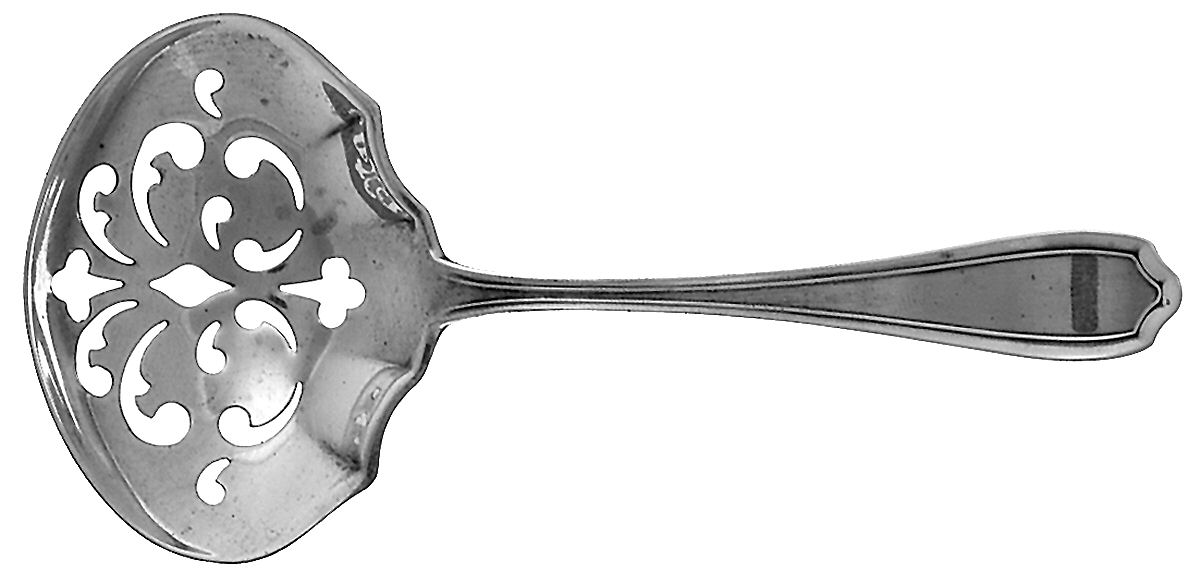 Maryland (Sterling, 1910) Solid Bon Bon Spoon with Pierced Bowl by Alvin-1