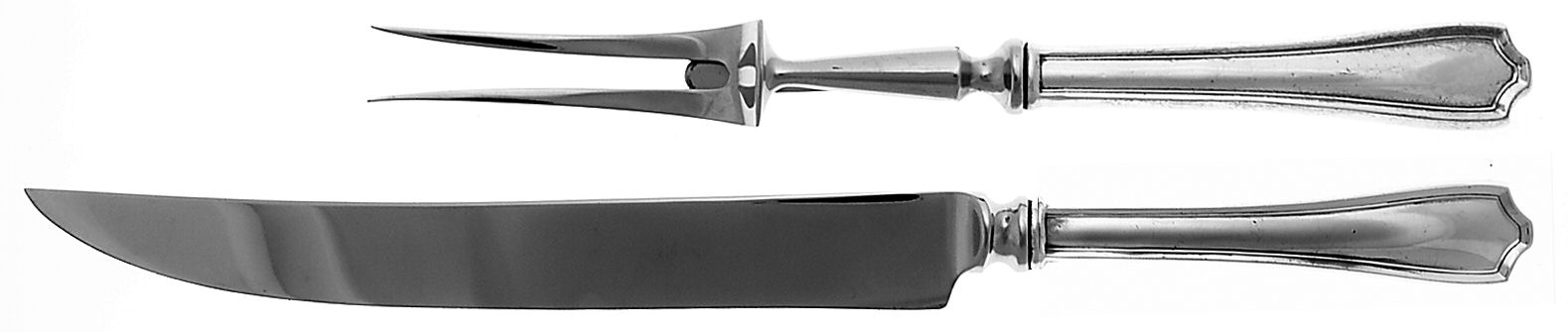Maryland (Sterling, 1910) Small Stainless Blade 2-Piece Steak Carving Set by Alvin-1