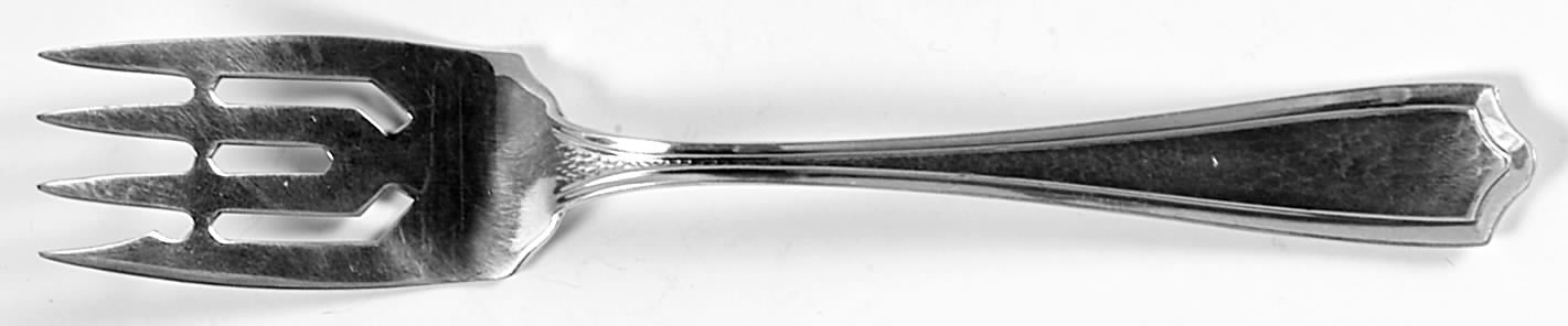 Maryland-Hammered (Sterling, 1910) Individual Salad Fork by Alvin-1