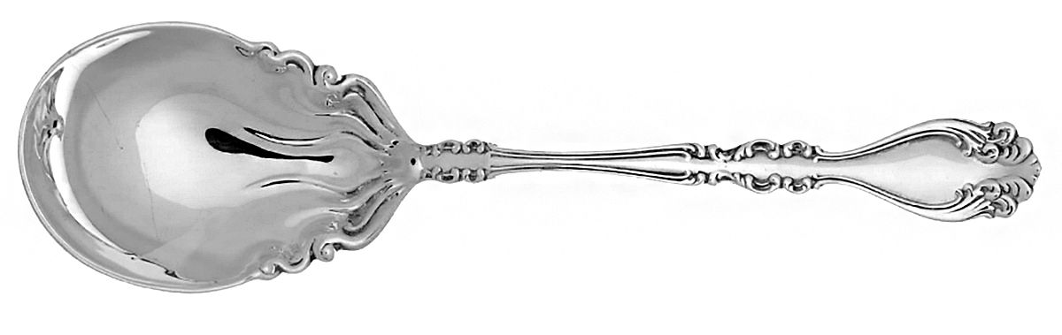 Marsailles (Sterling, 1890) Preserve Spoon by Alvin-1