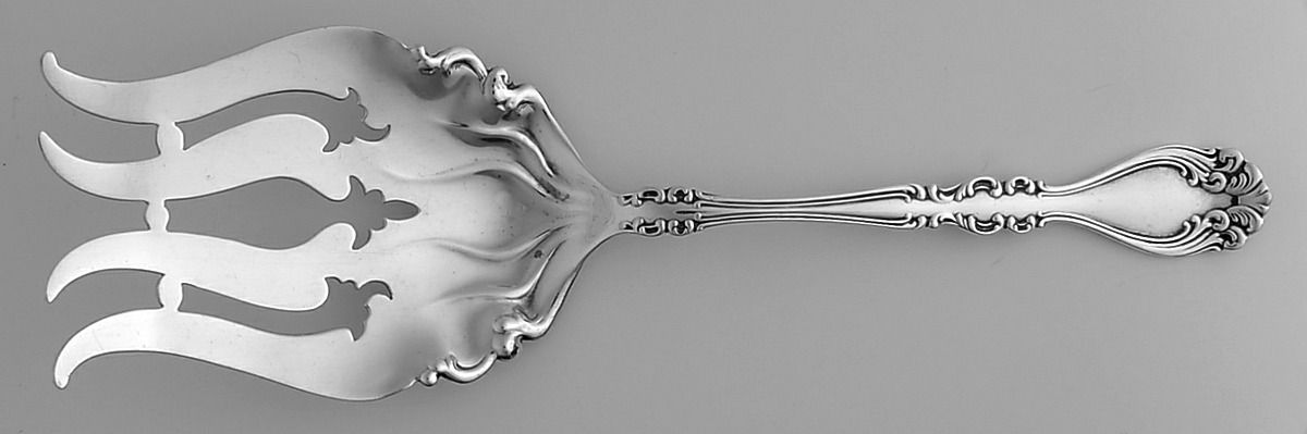Marsailles (Sterling, 1890) Small Solid Fish Serving Fork by Alvin-1