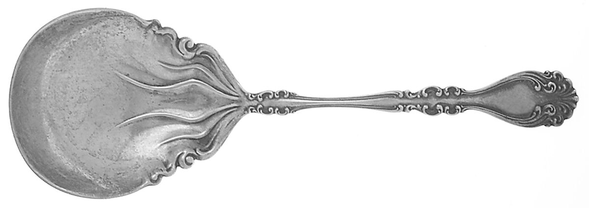Marsailles (Sterling, 1890) Large Solid Berry/Casserole Spoon by Alvin-1
