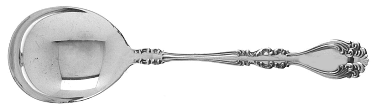 Marsailles (Sterling, 1890) Round Bowl Soup Spoon (Gumbo) by Alvin-1