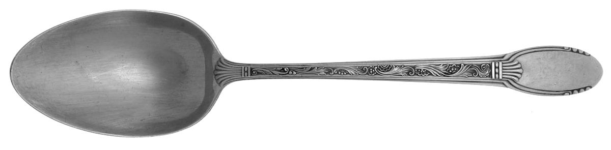 Mastercraft (Sterling, 1937, No Monograms) Tablespoon (Serving Spoon) by Alvin-1