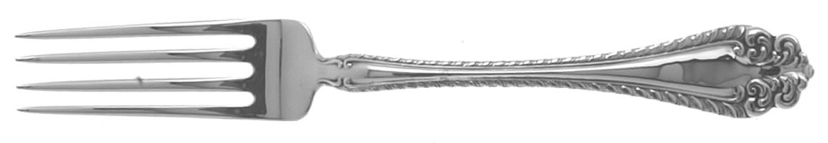 Melrose (Sterling, 1910) Solid Youth Tea Fork by Alvin-1