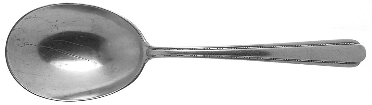 Melody (Silverplate, 1930) Solid Smooth Casserole Spoon by Alvin-1