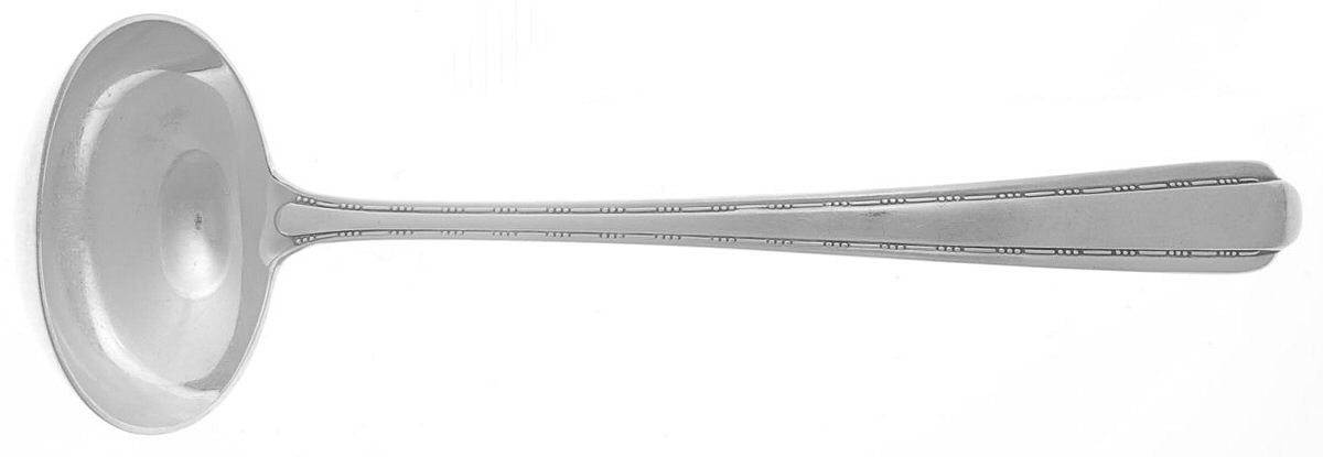 Melody (Silverplate, 1930) Solid Gravy Ladle by Alvin-1