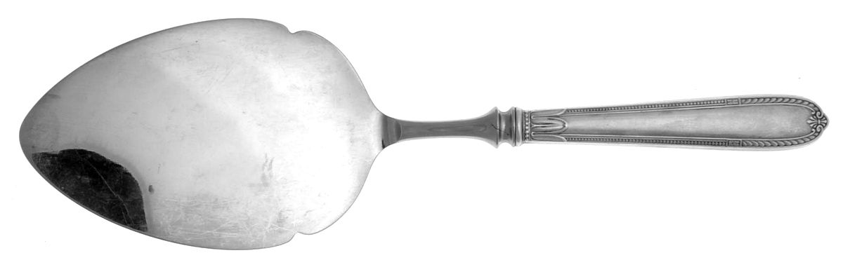 Miss Alvin (Sterling, 1931, No Monograms) Pastry Server with Stainless Blade by Alvin-1