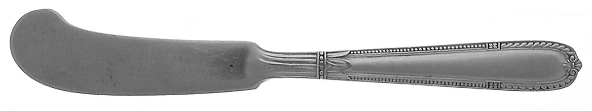 Miss Alvin (Sterling, 1931, No Monograms) Flat Handle Butter Spreader by Alvin-1