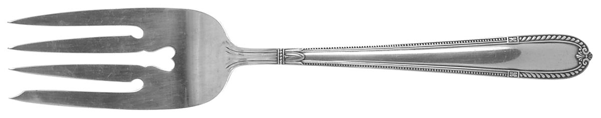 Miss Alvin (Sterling, 1931, No Monograms) Medium Solid Cold Meat Serving Fork by Alvin-1