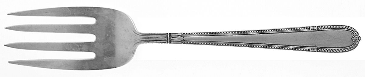 Miss Alvin (Sterling, 1931, No Monograms) Solid Serving Fork by Alvin-1