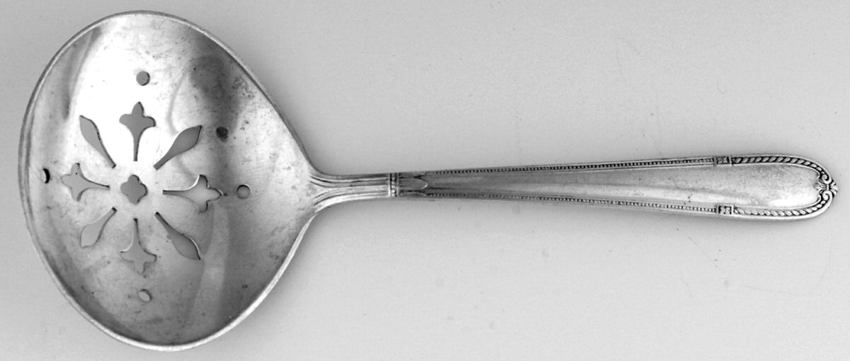 Miss Alvin (Sterling, 1931, No Monograms) Solid Bon Bon Spoon by Alvin-1