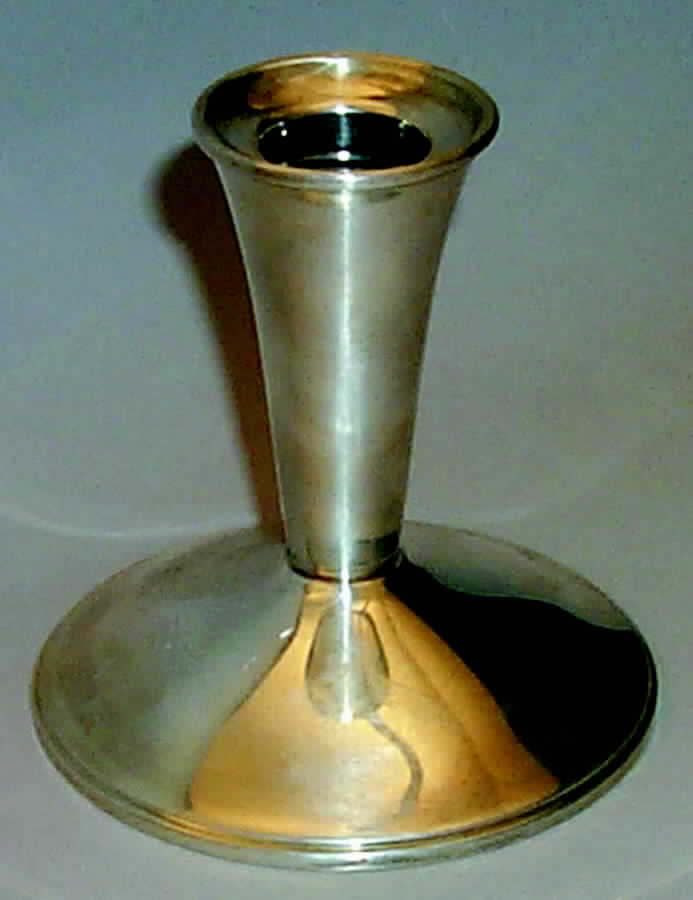 Sterling Hollowware Console Candleholder by Alvin-1