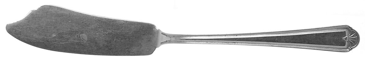 Modern Colonial (Sterling, 1928) Flat Handle Master Butter Knife by Alvin-1