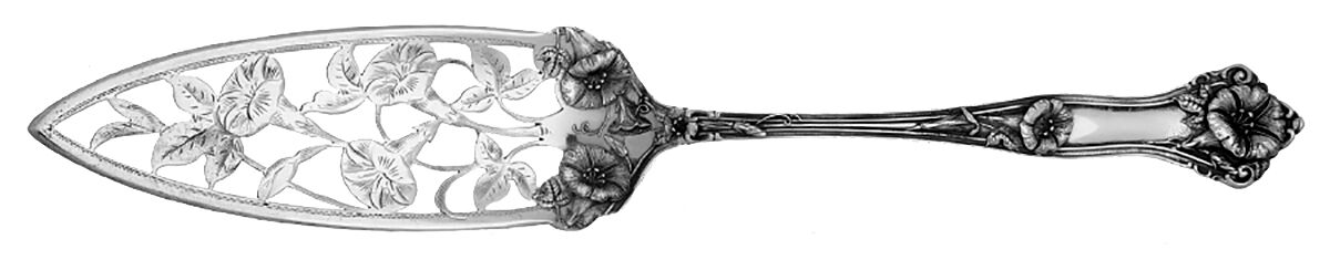 Morning Glory (Sterling, 1909) Large Bright Cut Jelly Knife by Alvin-1
