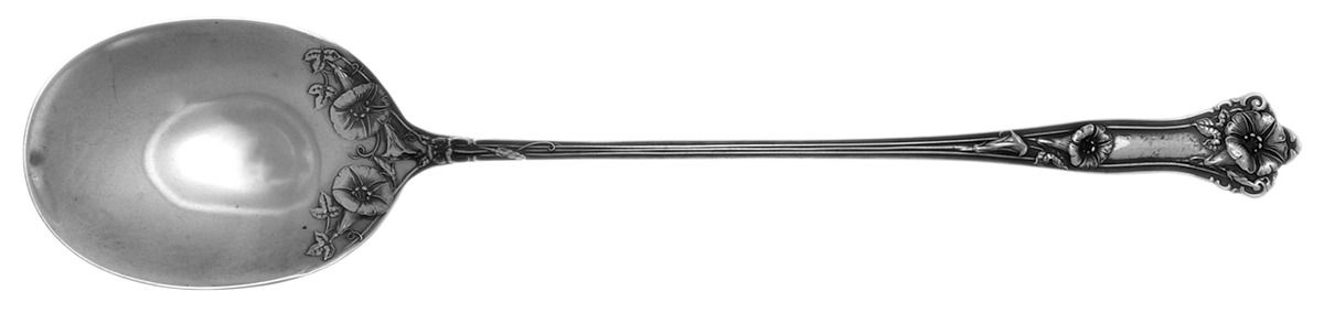 Morning Glory (Sterling, 1909) Large Lettuce Serving Spoon by Alvin-1