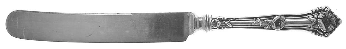 Morning Glory (Sterling, 1909) Old French Hollow Knife with Bolster by Alvin-1