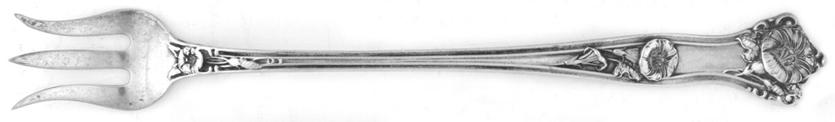 Morning Glory (Sterling, 1909) Cocktail/Seafood Fork by Alvin-1