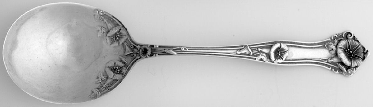 Morning Glory (Sterling, 1909) Preserve Spoon by Alvin-1