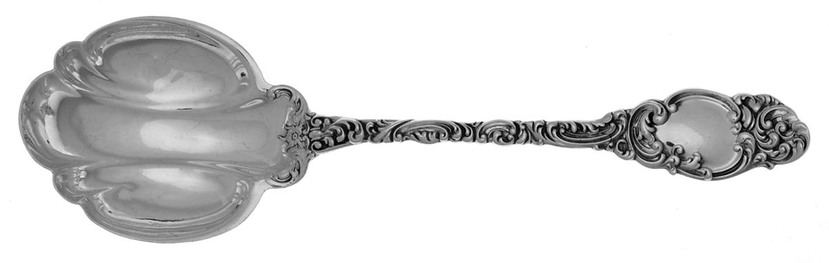 Monterey (Sterling, 1895) Sugar Shell Spoon by Alvin-1