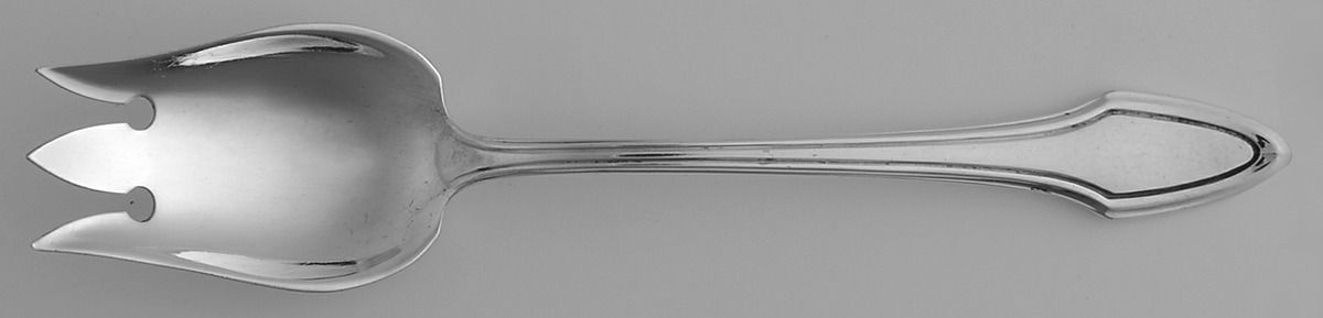 Molly Stark (Silverplate, 1916, Monograms) Ice Cream Fork by Alvin-1