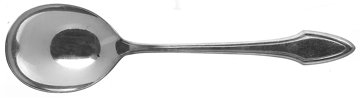 Molly Stark (Silverplate, 1916) Round Bowl Soup Spoon (Gumbo) by Alvin-1
